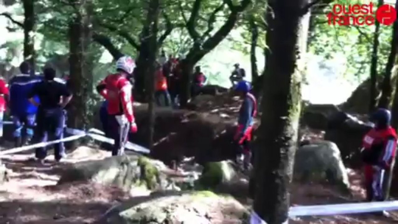 Trial moto au Disquay - Championnat de Bretagne...