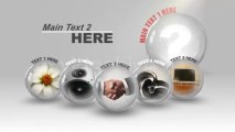 Glass Spheres - After Effects Template