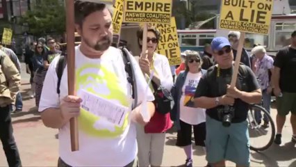 Etats-Unis: manifestations contre une intervention en Syrie