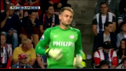 August 2013 - Eredivisie - PSV vs cambuur first half