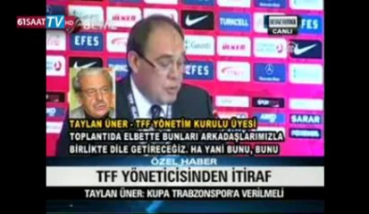 Trabzon TFF Yönetim Kurulu üyesi Taylan Üner
