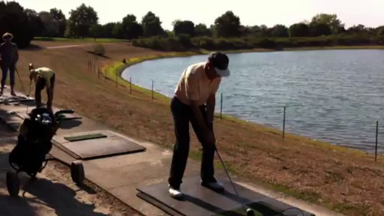 Roger au golf