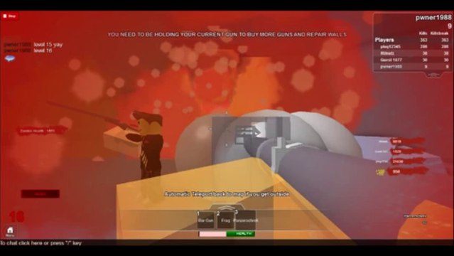 Call Of Robloxia 5 Zombies Gameplay Video Dailymotion