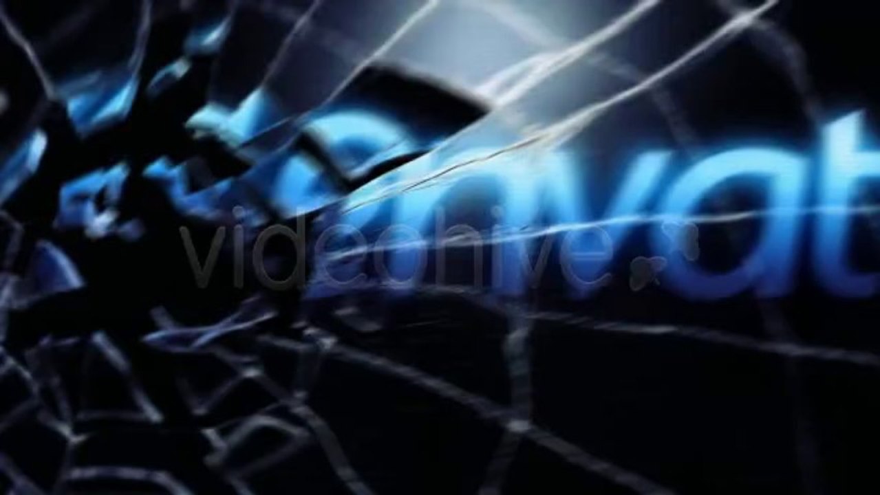 Broken Glass Logo Elegance Intro - After Effects Template