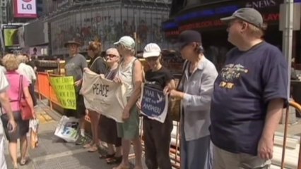 U.S. protesters denounce planned Syria strike