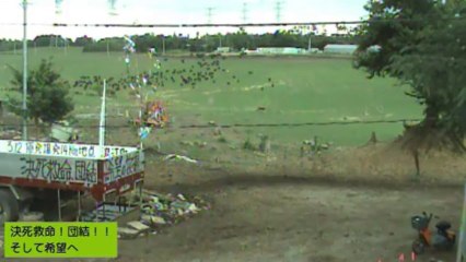 20130901　遠くにガガちゃん　お二人のボラさん