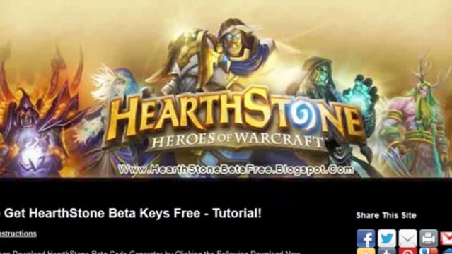 Hearthstone Beta Beta Keys Free Giveaway