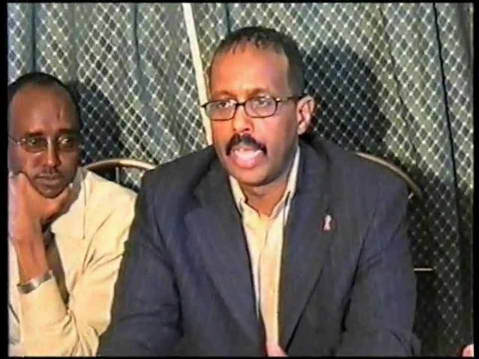December 2003, Jigjiga - A meeting with the traditional leaders of the Somali region in Ethiopia  at Bade Hotel in Jigjiga