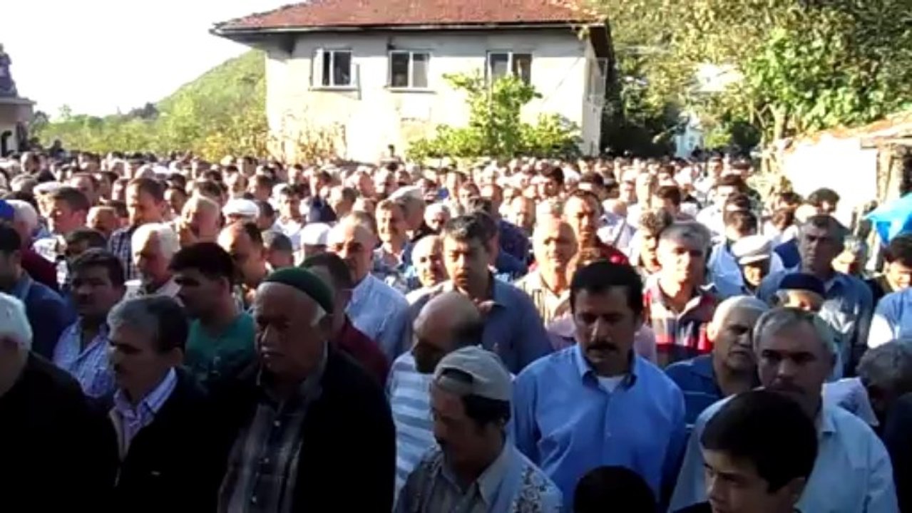 DERELİ'DEN İBRAHİM YAMAN CENAZESİ