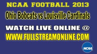 Watch Ohio vs Louisville Game Live Stream NCAA Football
