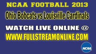 Watch Ohio vs Louisville Live Streaming NCAA College Football