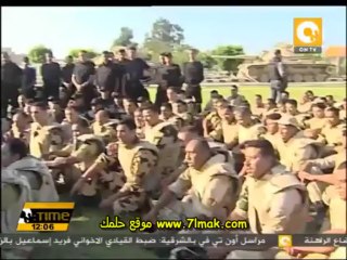 الفريق صدقى صبحى يتفقد قوات الشرطة والجيش فى سيناء