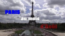 Paris au mois d'août