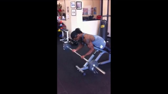 Julian Brown PNBA Pro Natural Bodybuilder Shoulders Delts Arms Workout