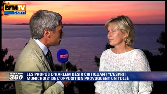 L'UMP Nadine Morano scandalisée par les propos d'Harlem Désir sur la Syrie - 01/09