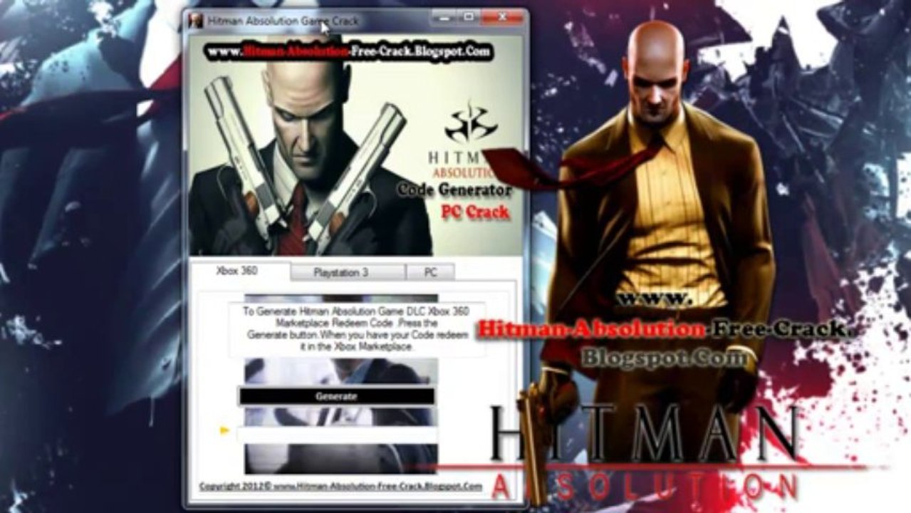 Hitman Absolution SKIDROW Setup + Crack + Redeem COdes