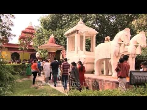 Crowds gather for Janmashtami celebration on Birla Mandir