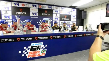 6 Hours of Sao Paulo 2013 Post Race Press Conference