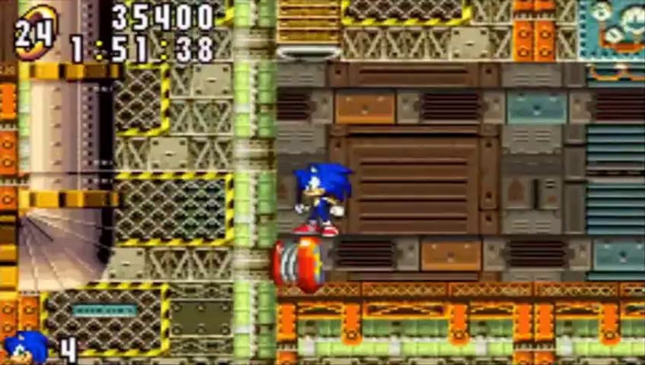 Sonic Advance - Sonic : Secret Base Zone Act 2