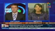 Miles rechazan políticas e informe de gobierno de Enrique Peña Nieto
