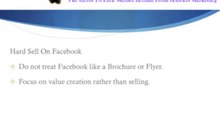 What are the common mistakes people made on Facebook?