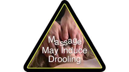 Massage May Induce Drooling - Royalty Free Massage Therapy Video #223