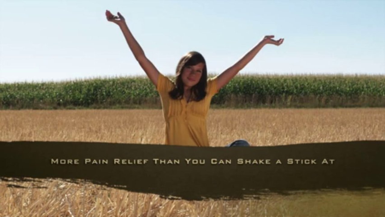 More Pain Relief Than You Can Shake a Stick At - Royalty Free Massage Therapy Video #131