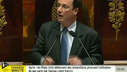 Intervention militaire: Quand Hollande réclamait un vote du parlement