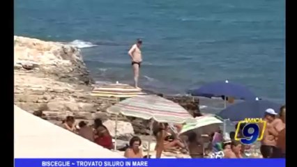 Bisceglie | Trovato siluro in mare