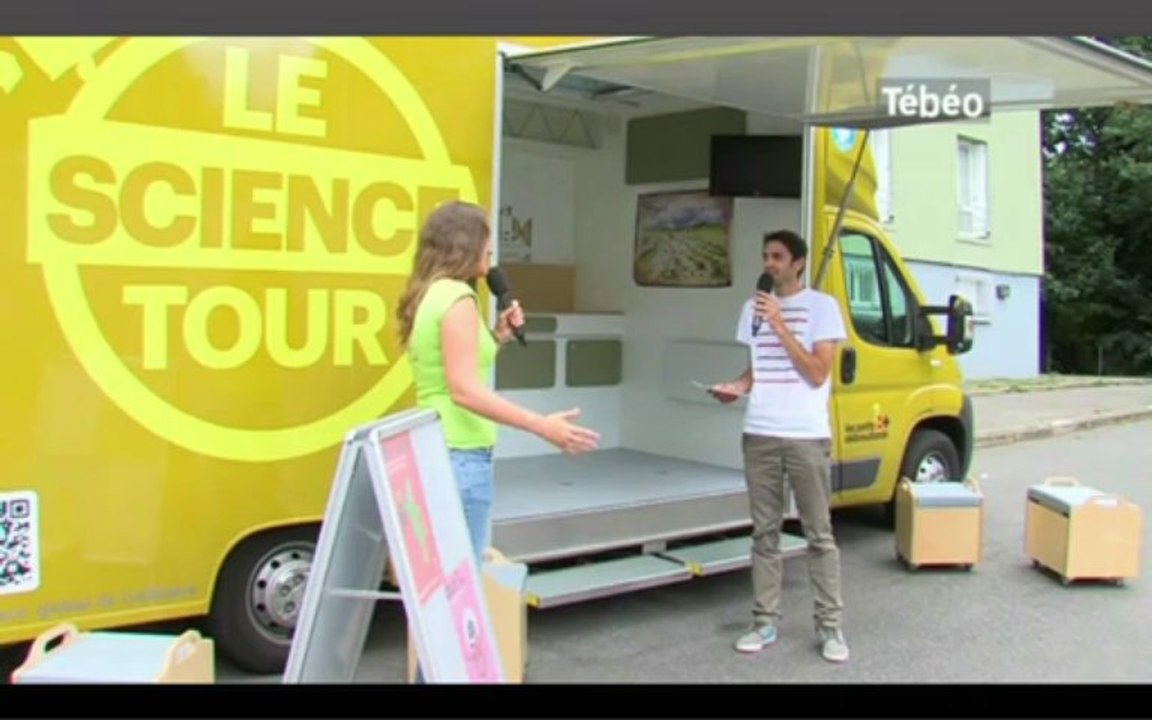 Passage TV d'Evan le van sur l'étébéo en août 2013