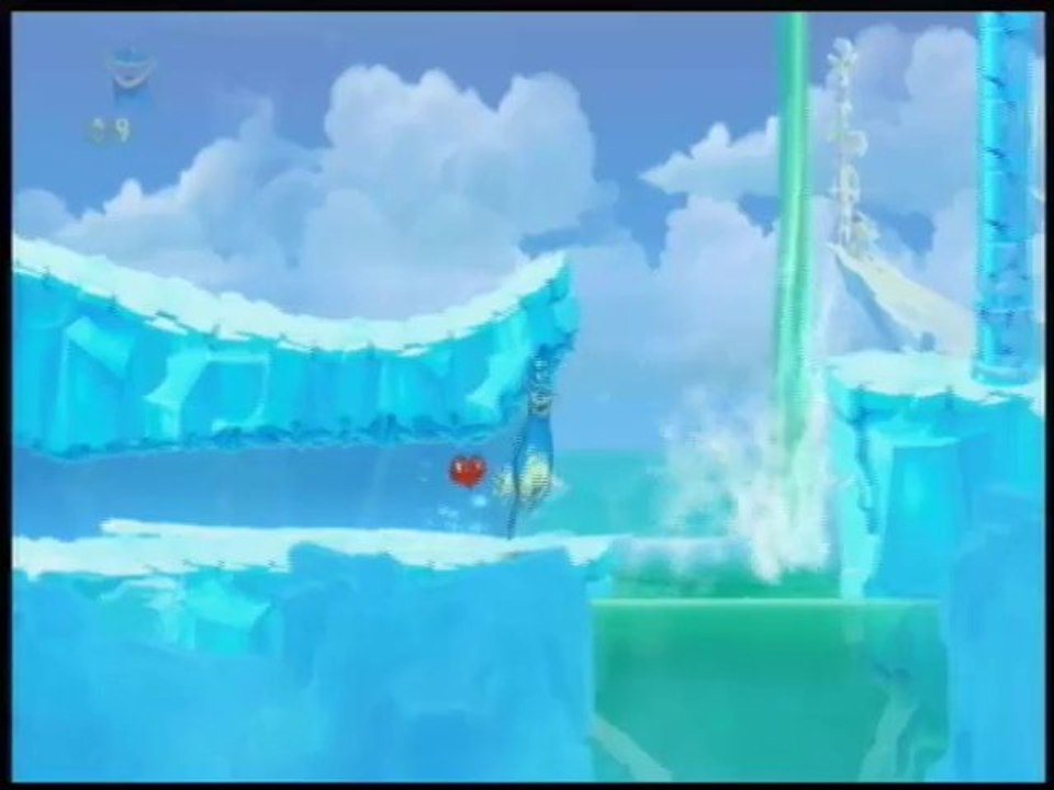 Rayman origins #5 le monde de glace