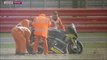Triple motorcycle crash in Silverstone Race. Violent!