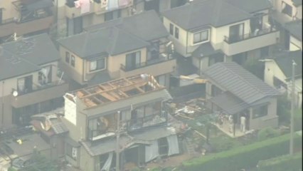 Freak tornado plows through Tokyo suburb