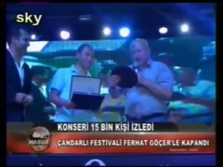 FERHAT GÖÇER - ÇANDARLI KÜLTÜR VE SANAT FESTİVALİ - SKY TV HABERİ