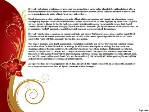 The HetNet Bible (Small Cells and Carrier WiFi) - Opportunities, Challenges, Strategies and Forecasts 2013 – 2020 – With an Evaluation of DAS & Cloud RAN