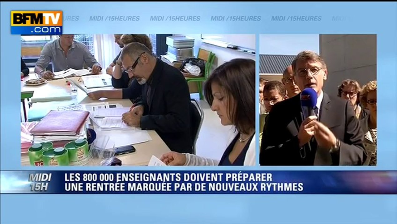 Vincent Peillon: "Le retour de l'année de stage" pour les futurs enseignants - 02/09