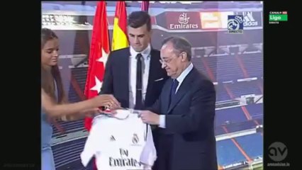 Gareth Bale Official Presentation At Real Madrid