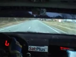 Skoda Octavia Rally belgique, on board