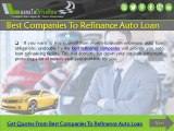 Automobile Refinance Companies With No Credit