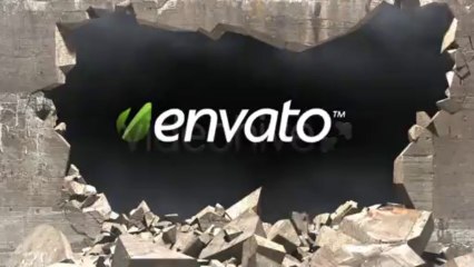 Concrete Wall Demolition - After Effects Template