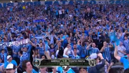 Gremio edge 10-man Ponte Preta