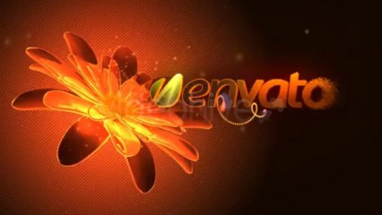 Logo Reveal 3D Flower - After Effects Template