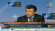 OTAN autorizó la utilización de sus bases militares para atacar Siria