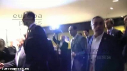 Príncipe llega a Buenos Aires para defender Madrid 2020
