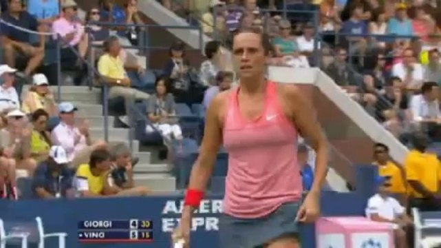 Roberta Vinci vs Camila Giorgi - Us Open 2013 - Ottavi di Finale - Livetennis.it