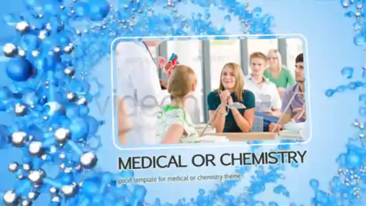 Clear Molecule - After Effects Template