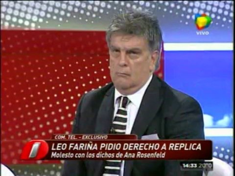 Pronto.com.ar Fariña ahora le pega a Jelinek