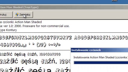 [TUT]  Jak pobrać i zainstalować czcionkę do notatnika [HD]