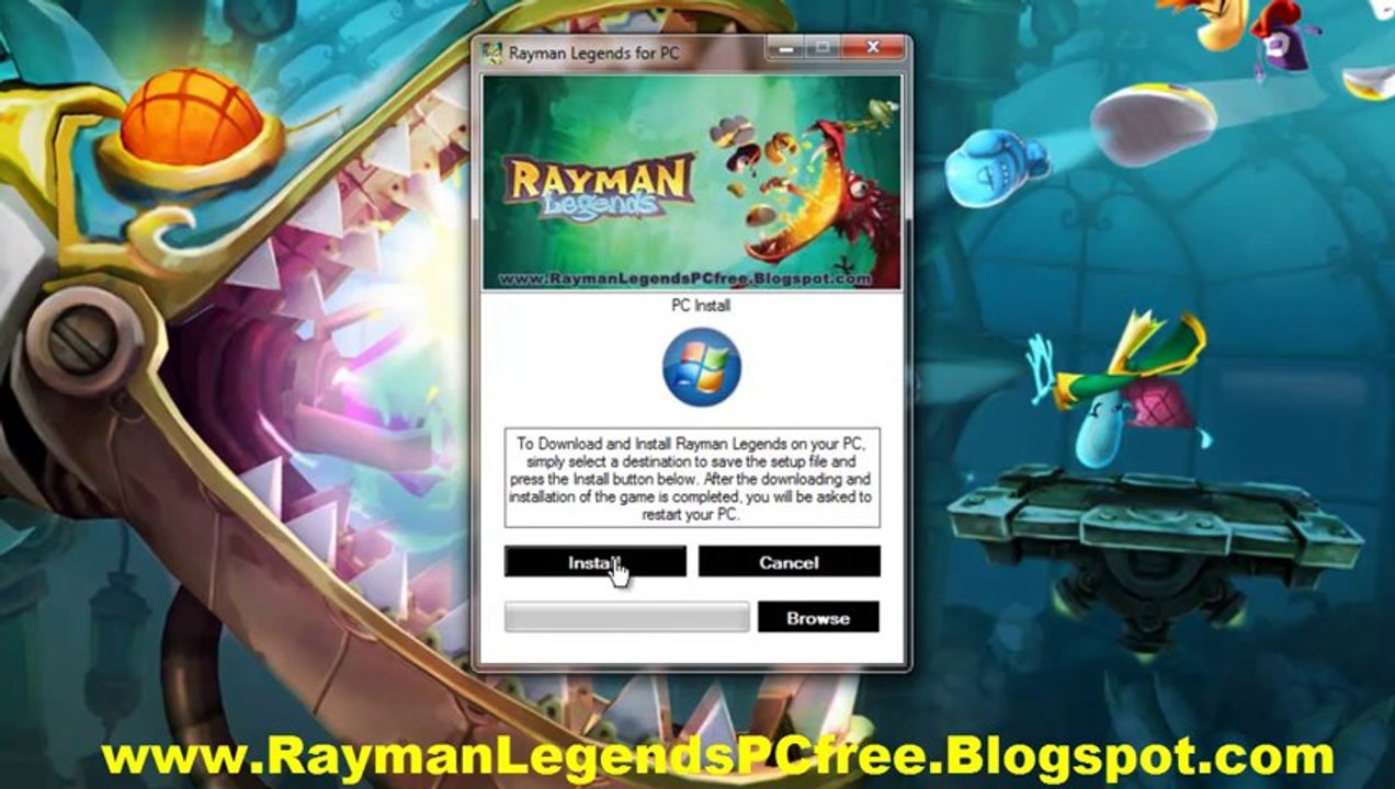 Get Free Rayman Legends Game Crack - PC