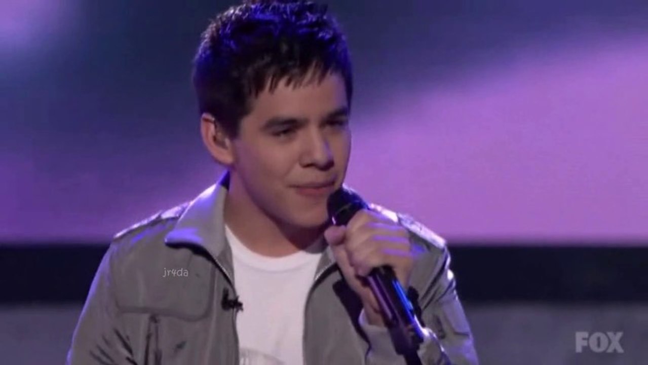 01-08 David Archuleta - Top 10 - YOU ARE THE VOICE hdtv